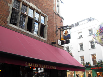 shakespeare's head | marlborough street