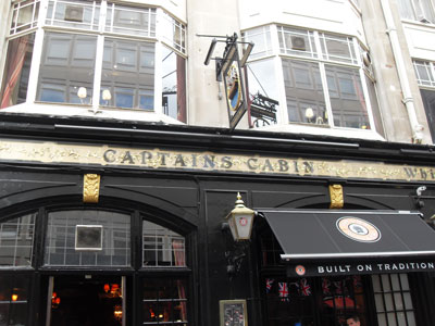 the captain's cabin | regent street