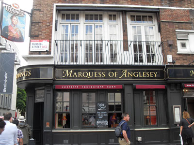 the marquess of anglesey | bow street